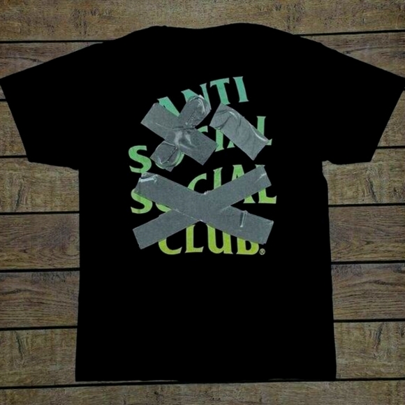 NWOT XL Men's Anti Social Social Club Black Cancelled Again Tee - Picture 2 of 4